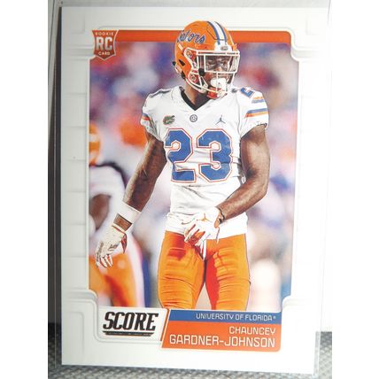2019 Panini Score CHAUCEY GARDNER-JOHNSON (Florida/Saints) Rookie Card #425