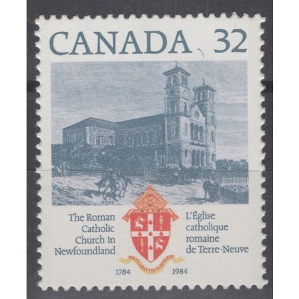 ZAYIX - 1984 Canada 1029 MNH Saint Joh's Basilica - Churches 060422S16M