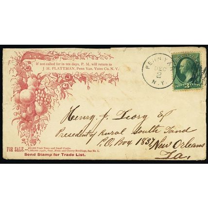 J.H. Plattman Fruit Trees Solicitation Advertising Cover Stuart Katz
