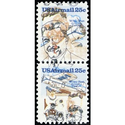 C96a, 25¢ With Large Color Shift Error Makes For Doubling of Design Stuart Katz