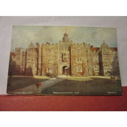 GREENCOURT, KNOLE, SEVENOAKS, by C Essenhigh Corke unused antique postcard =