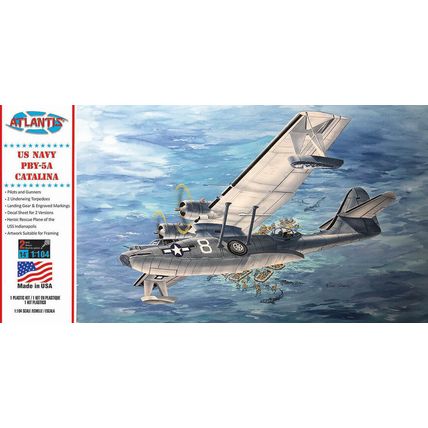 1/104 PBY-5A US Navy Catalina Seaplane US Navy Plastic Model Airplane Kit