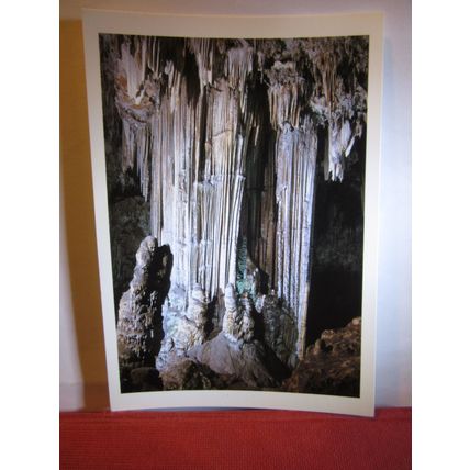 THE CAVES OF NERJA, MALAGA, SPAIN unused postcard dated 2004 #