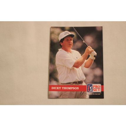 Dicky Thompson 1992 Pro Set NO. 133