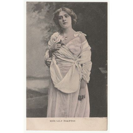 Actress Lily Brayton, c.1905 - Empire Series Postcard
