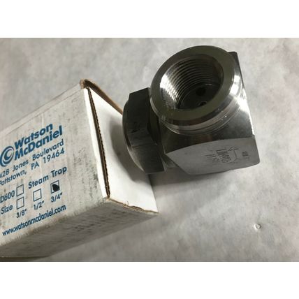 NEW Watson McDaniel TD600,3/4" TD-600 Thermodynamic Steam Trap -TurbO DISK,SF,BM