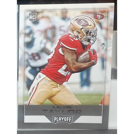 2016 Panini Playoff KELVIN TAYLOR (49ers) Rookie card #293