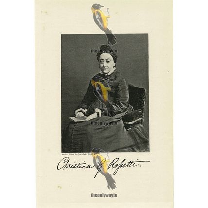 Christina Rossetti, Poet, Book Illustration (Print), 1895