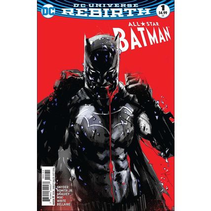 All-Star Batman (2016) #1 DC Comics Scott Snyder REBIRTH JOCK Variant TWO-FACE