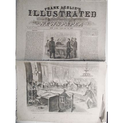 Frank Leslie's Illustrated Newspaper, January 26, 1867 - Theatricals, accidents