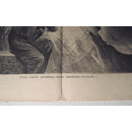 Frank Leslie's Illustrated Newspaper, January 26, 1867 - Theatricals, accidents