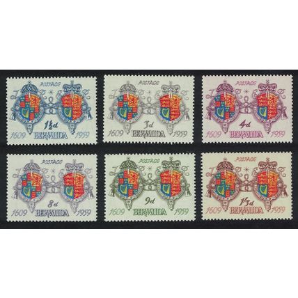 Bermuda 350th Anniversary of Settlement 6v 1959 MNH SG#157-162