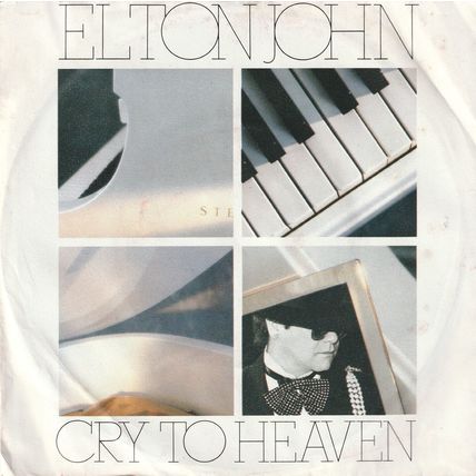 Elton John : Cry To Heaven : 45 rpm single : 1986