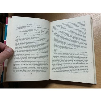 1942 1ST EDITION DOUGLAS REED "ALL OUR TOMORROWS" WW2 HARDBACK BOOK (P3)