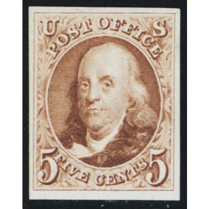 3, Unused 5¢ - Superb GEM - Nice Margins All Around * Stuart Katz