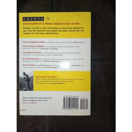 Confessions of a Middle-Aged Ecstasy Eater by Anonymous (GRANTA)