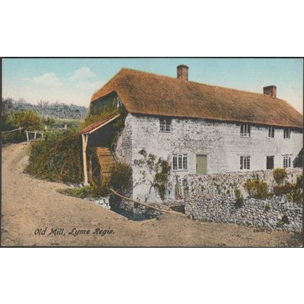 Old Mill, Lyme Regis, Dorset, c.1910s - Valentine's Postcard