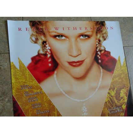 Vanity Fair - Movie Poster with Reese Witherspoon as Becky Sharp - Vintage Poste