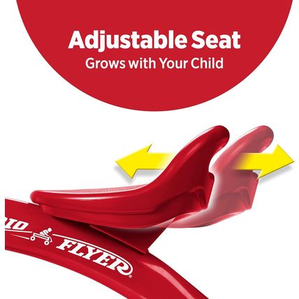 Radio Flyer Red Rider Trike, Outdoor Toddler Tricycle, for Ages 2.5-5 (Amazon Ex