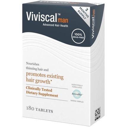 Viviscal Men'S Hair Growth Supplements for Thicker, Fuller Hair | Clinically Pro