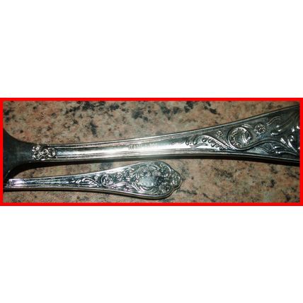A.800 A=Argent, SILVER:ITALY★ELEGANT TABLEWARE (24) 1970s★LOW START★NO RESERVE