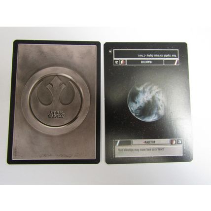 Star Wars 1996 A New Hope Decipher CCG B/B Card Ralltiir LS