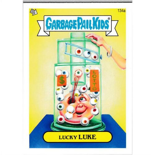 2013 Garbage Pail Kids Mini - #134a - Lucky Luke