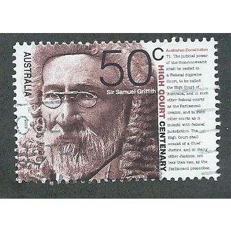AUS 2003 50c '100TH ANN OF HIGH COURT' FINE USED (EBID34-278