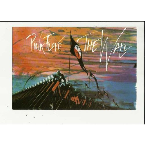 PINK FLOYD THE WALL Poster Art Postcard by Musicartes (EM451)