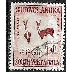 SWA 1954 SG 154 - fine used (o) - ANIMAL