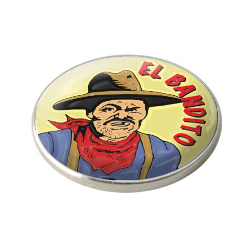 Asbri El Bandito Golf Ball Marker.