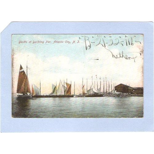 NJ Atlantic City Yachts At Yachting Pier nj_box1~191