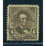 Used 269 4c Abraham Lincoln Fine M03594