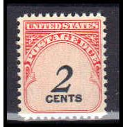 J90 2c Postage Due Very Fine MNH KA0228