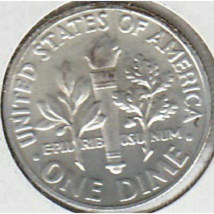 1964 Roosevelt Silver Dime-Proof