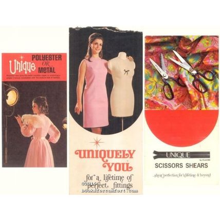 Unique Sewing Notions and Accessories, 3 Brochures