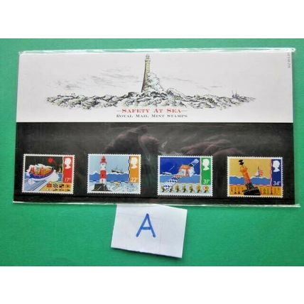 1985 SAFETY AT SEA PRESENTATION PACK. ( A ) #01533 - YS(D)