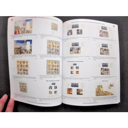 GIBRALTAR PHILATELIC BUREAU ART & ARCHIVES AUCTION CATALOGUE 27th OCT 2009#L0163