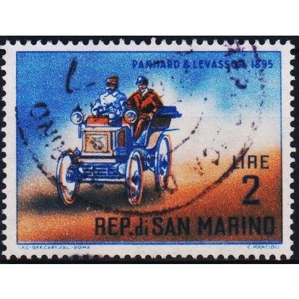 San Marino. 1962 2L S.G.645 Used