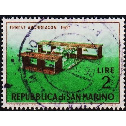 San Marino. 1962 2L S.G.660 Used
