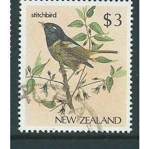 new zealand stamps birds $3 sg1294 sg 1294 used