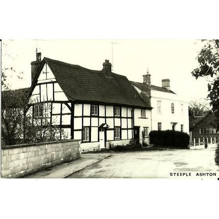 Wiltshire STEEPLE ASHTON Postcard (Poole)