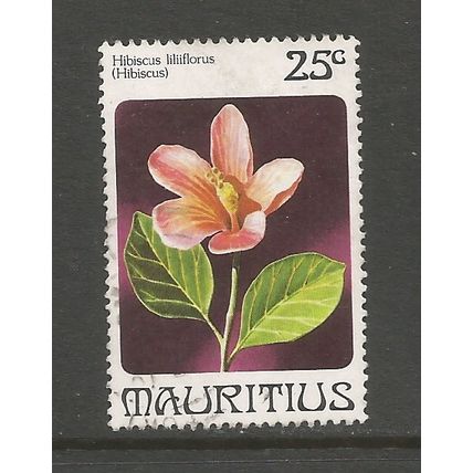 Mauritius 1981 Flowers 25c, used. SG605