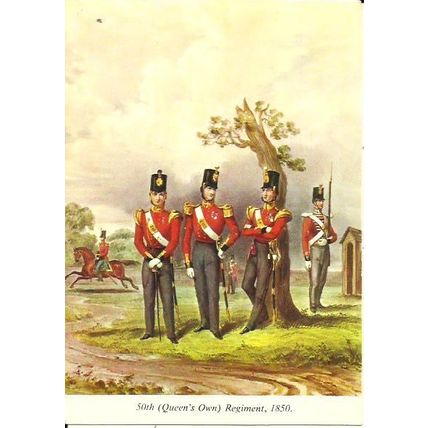 Art 50th (QUEEN'S OWN) REGIMENT (Medici 1606)