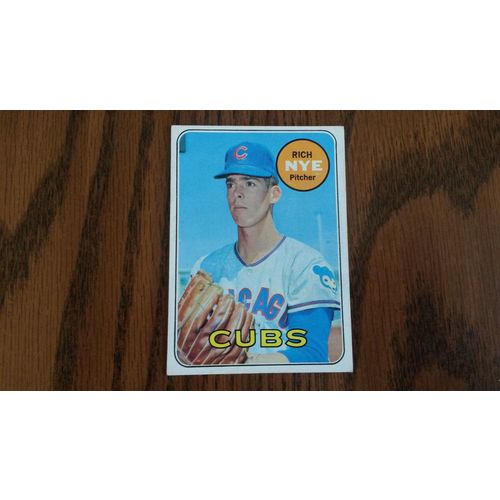 1969 Topps Card # 088 Rich Nye Very Good (3) Chicago Cubs