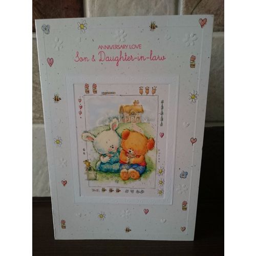 Son & Daughter-in-Law Anniversary Cards - Anniversary Love