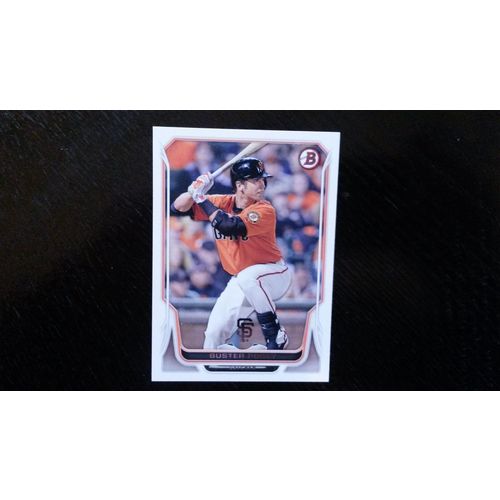 2014 Bowman Card # 145 Buster Posey Mint (9) San Francisco Giants