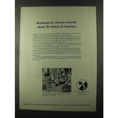 1973 Warner & Swasey SC-15 NC Turret Lathes Ad