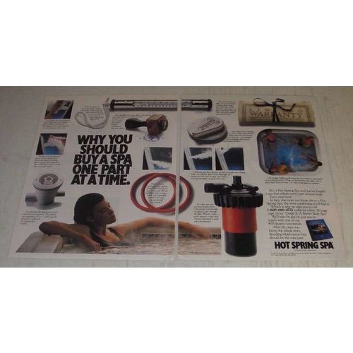 1989 Hot Spring Spa Ad - Why you should buy a spa one part at a time