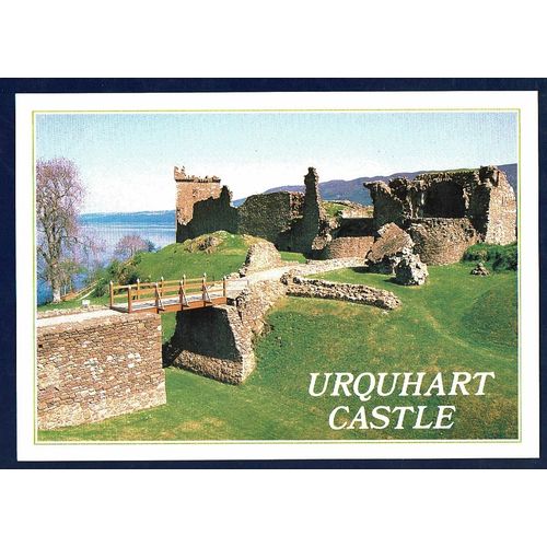 DIXON POSTCARD URQUHART CASTLE LOCH NESS INVERNESS-SHIRE SCOTLAND 275/210